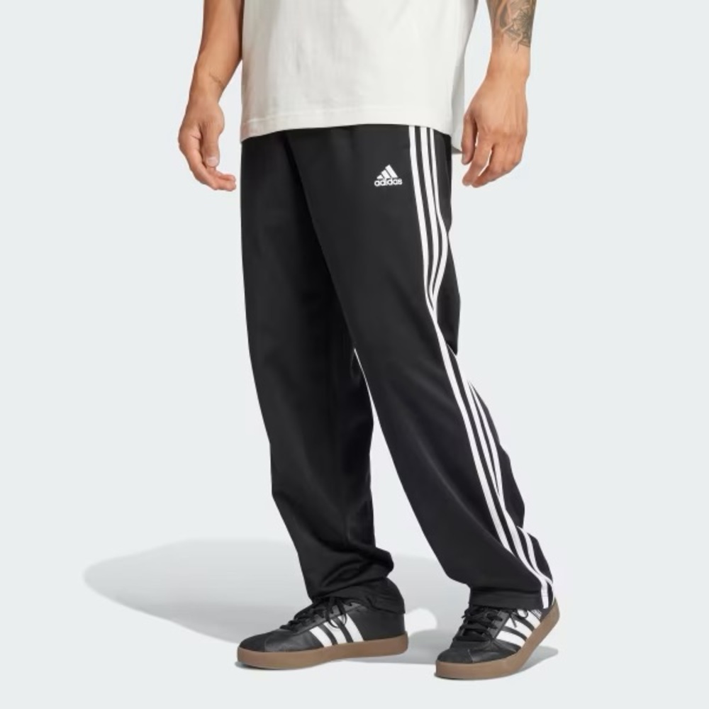 ADIDAS Primegreen Essentials Warm-up Open Hem 3-Stripes Track Pants